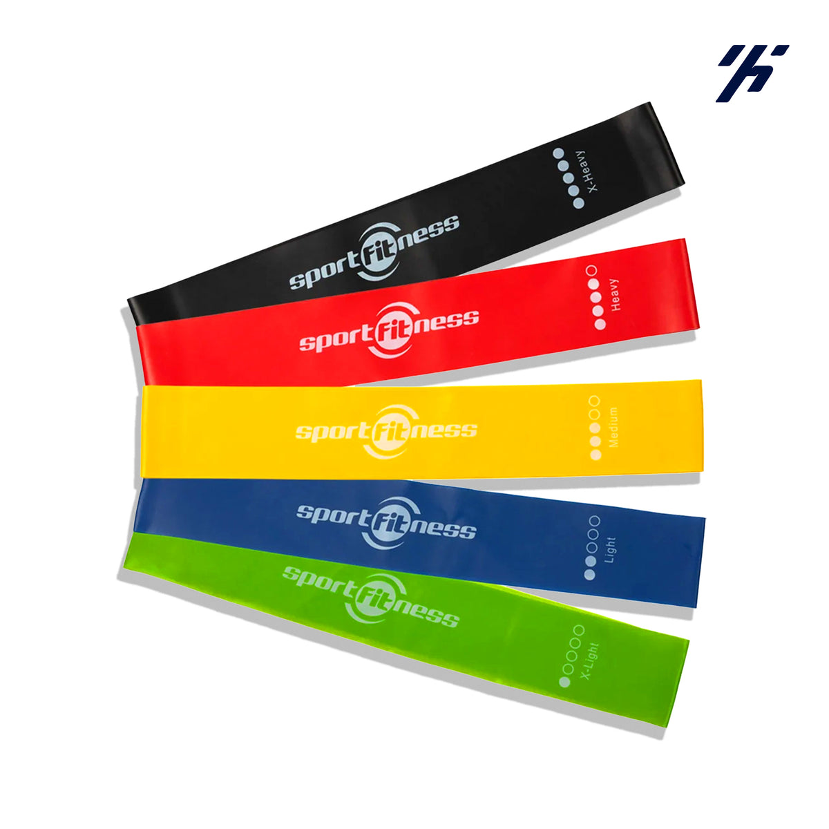 Set de Bandas Elásticas x5 | Sporfitness