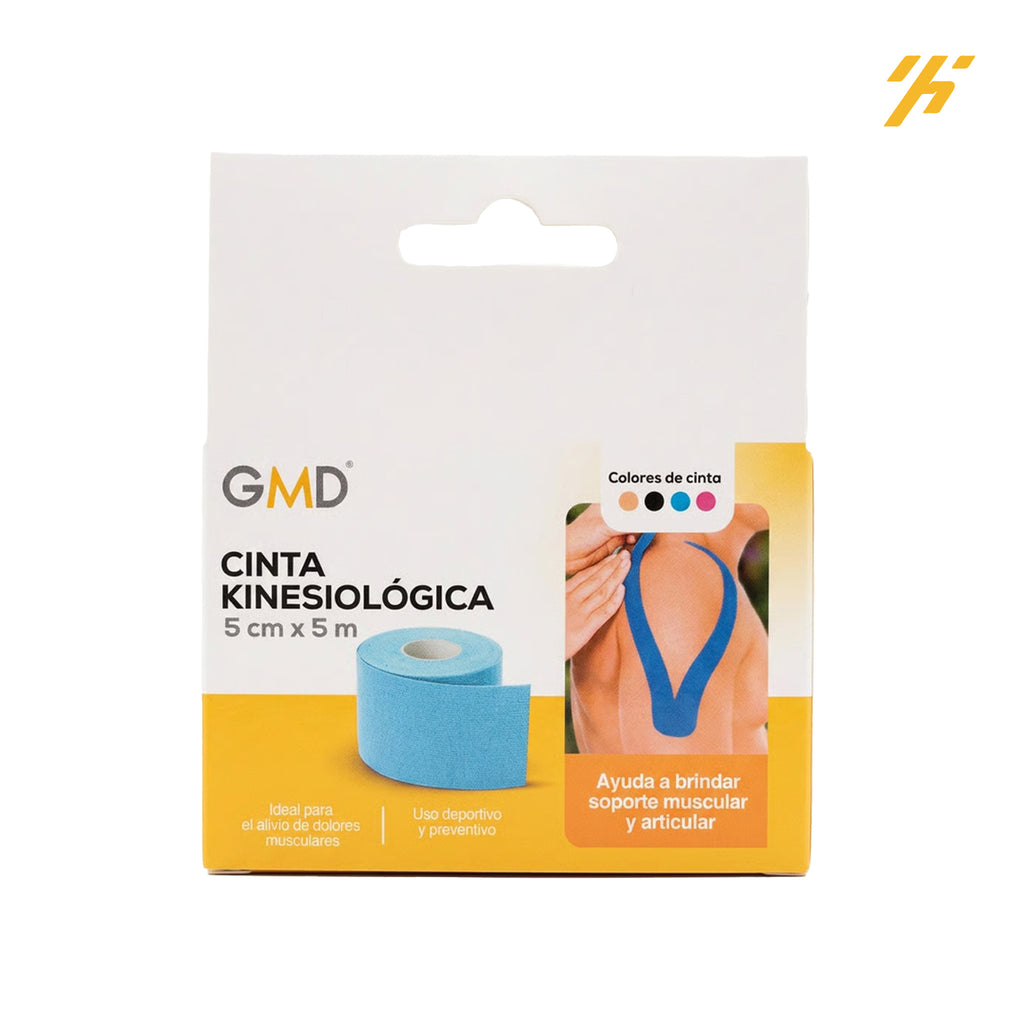 Cinta Kinesiológica Neuromuscular 5 cm x 5 m | GMD