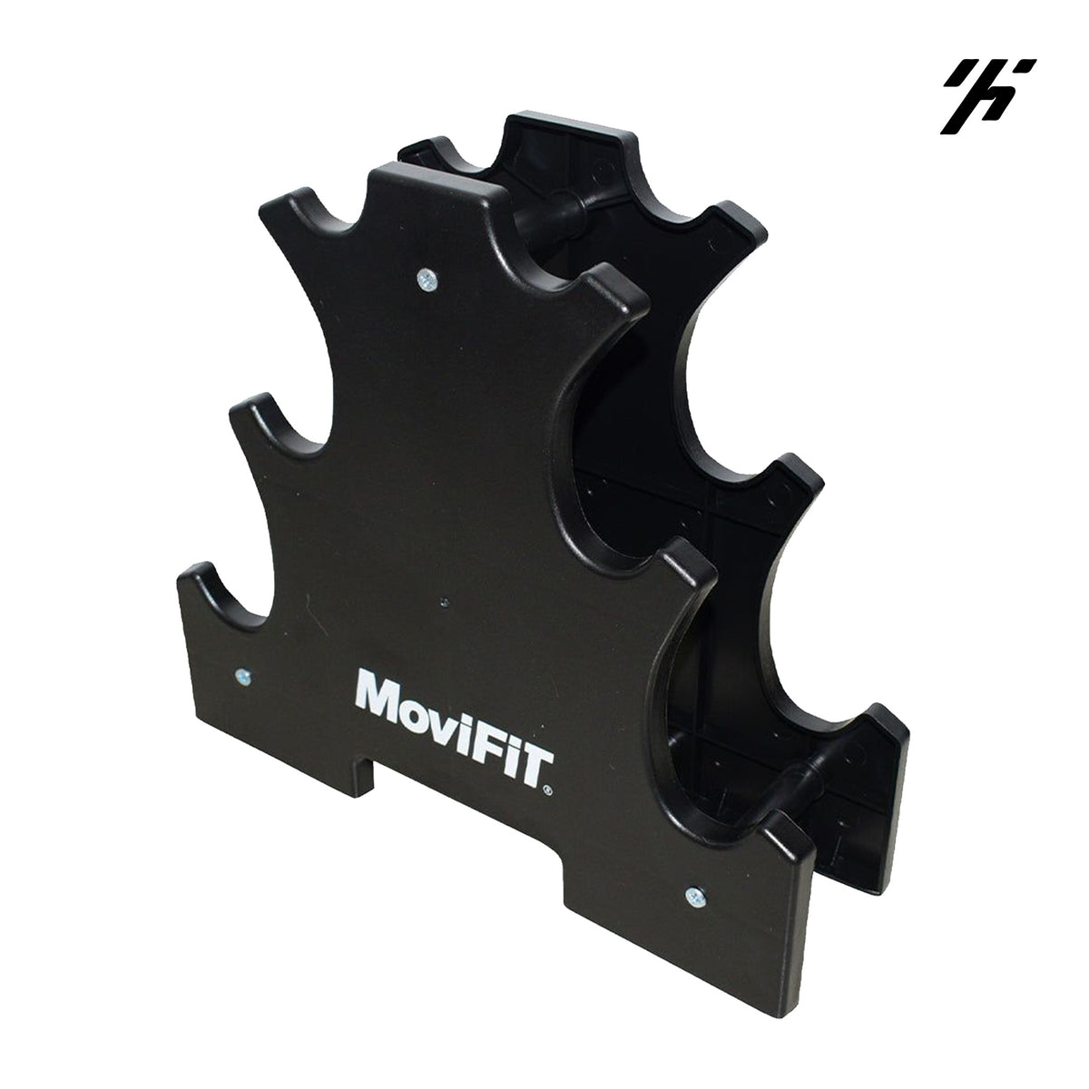 Soporte Plástico para 3 Pares de Mancuernas (3 Niveles) | MoviFit