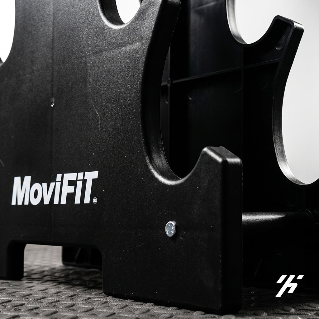 Soporte Plástico para 3 Pares de Mancuernas (3 Niveles) | MoviFit