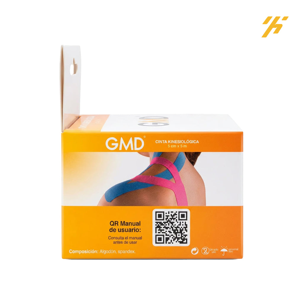 Cinta Kinesiológica Neuromuscular 5 cm x 5 m | GMD
