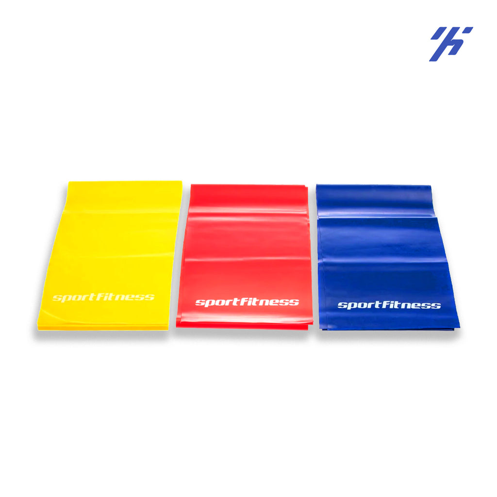 Set de Bandas Elásticas de Látex x3 | Sportfitness